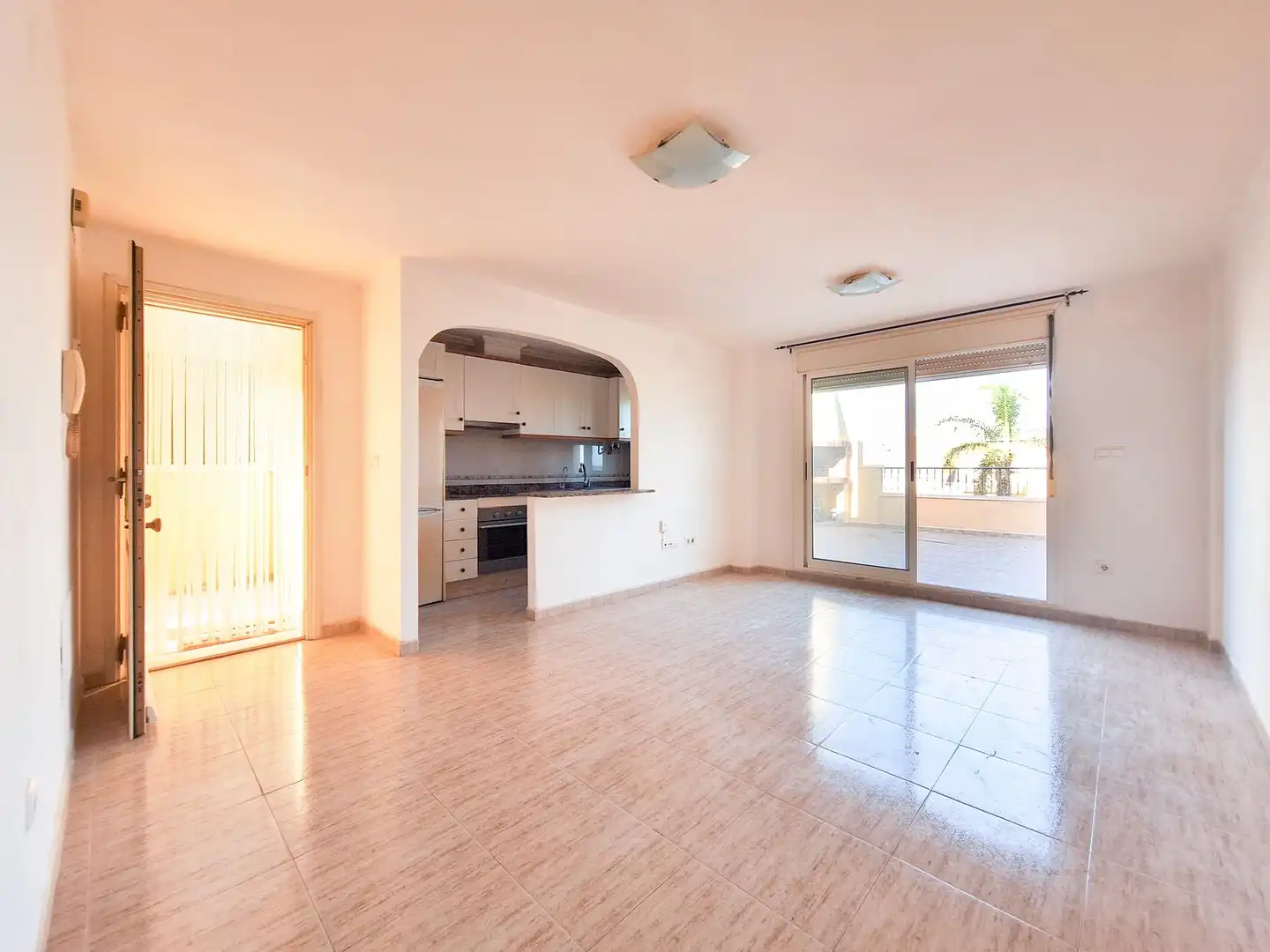 Living room of Apartments for sale in Mutxamel  with Private garden, Terrace and Community pool