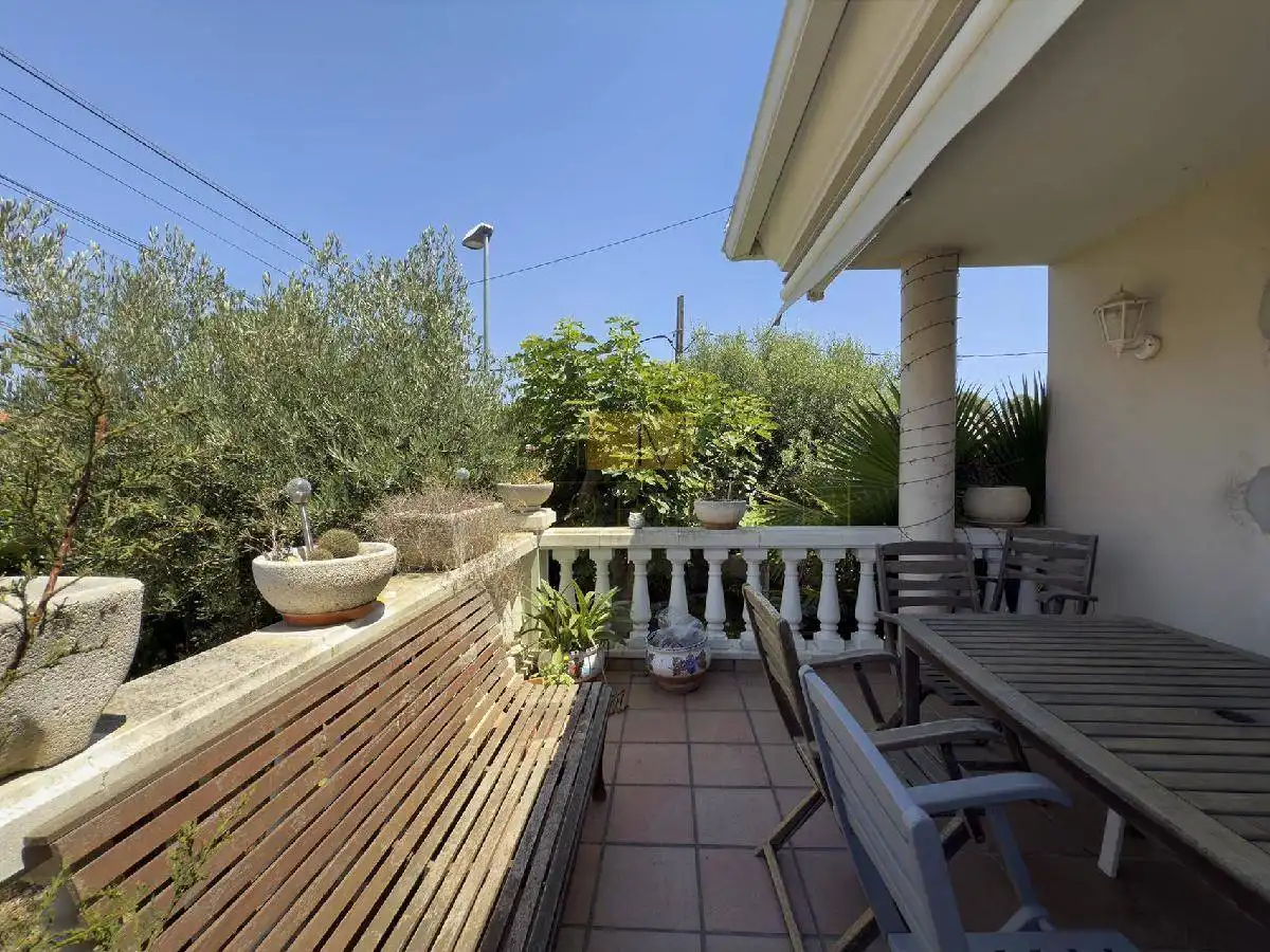 Terrassa de Casa o xalet en venda en Sant Pere de Ribes amb Aire condicionat, Calefacció i Jardí privat