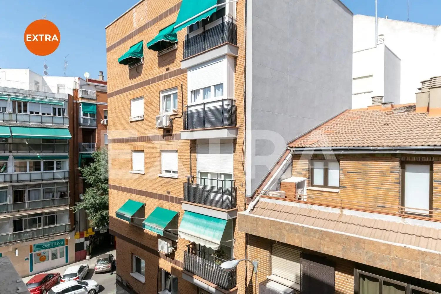 Außenansicht von Wohnungen zur Miete in Madrid mit Klimaanlage, Heizung und Möbliert