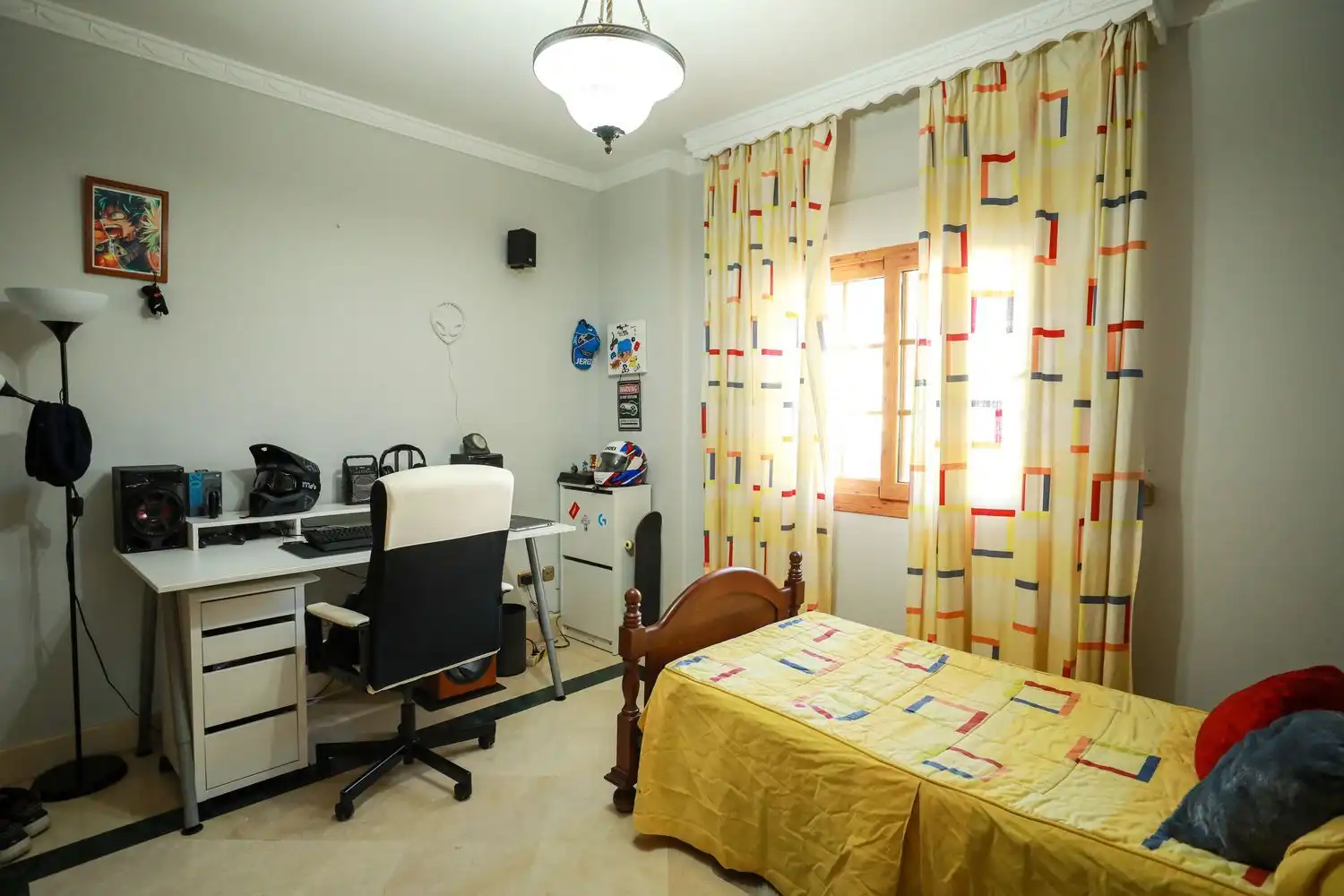 Habitación de Casa o chalet en venta en Pizarra con Aire acondicionado, Calefacción y Jardín privado