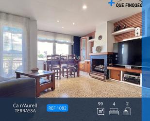 Living room of Flat for sale in Terrassa  with Heating and Balcony