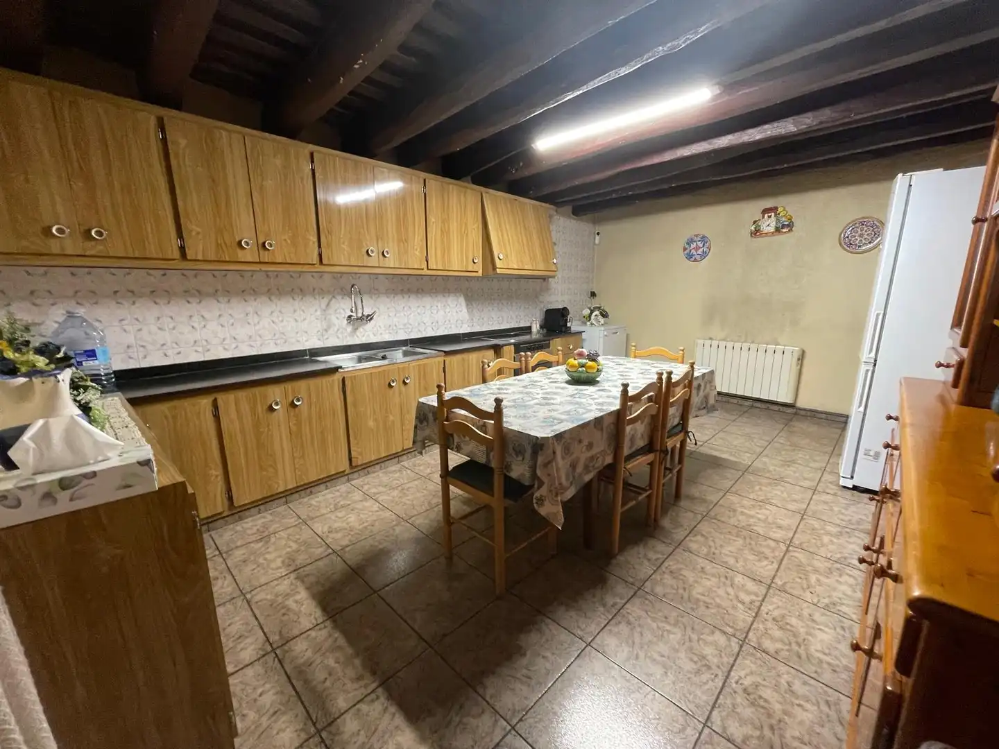 Cuina de Casa o xalet en venda en Malgrat de Mar amb Calefacció, Jardí privat i Terrassa