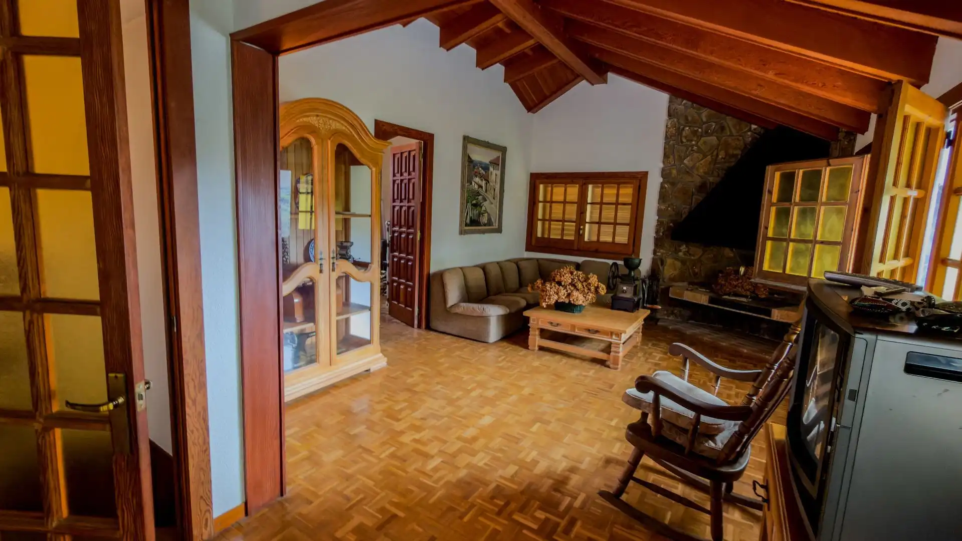 Living room of Houses for sale in Alella, Barcelona