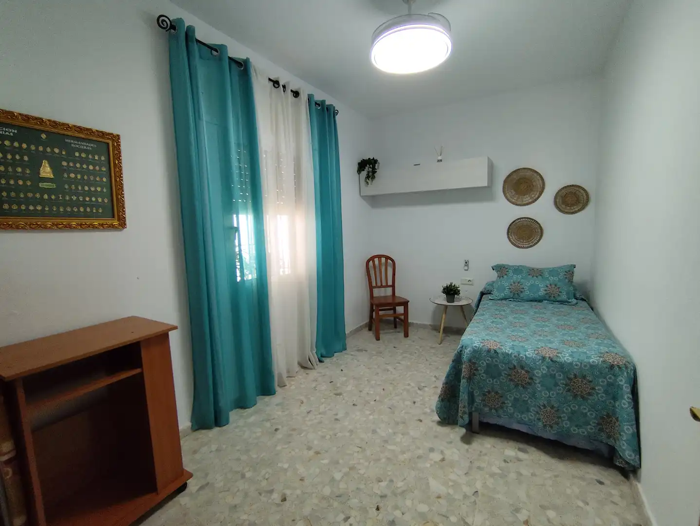 Bedroom of Houses for rent in Sanlúcar de Barrameda  with Air Conditioner, Heating and Swimming Pool