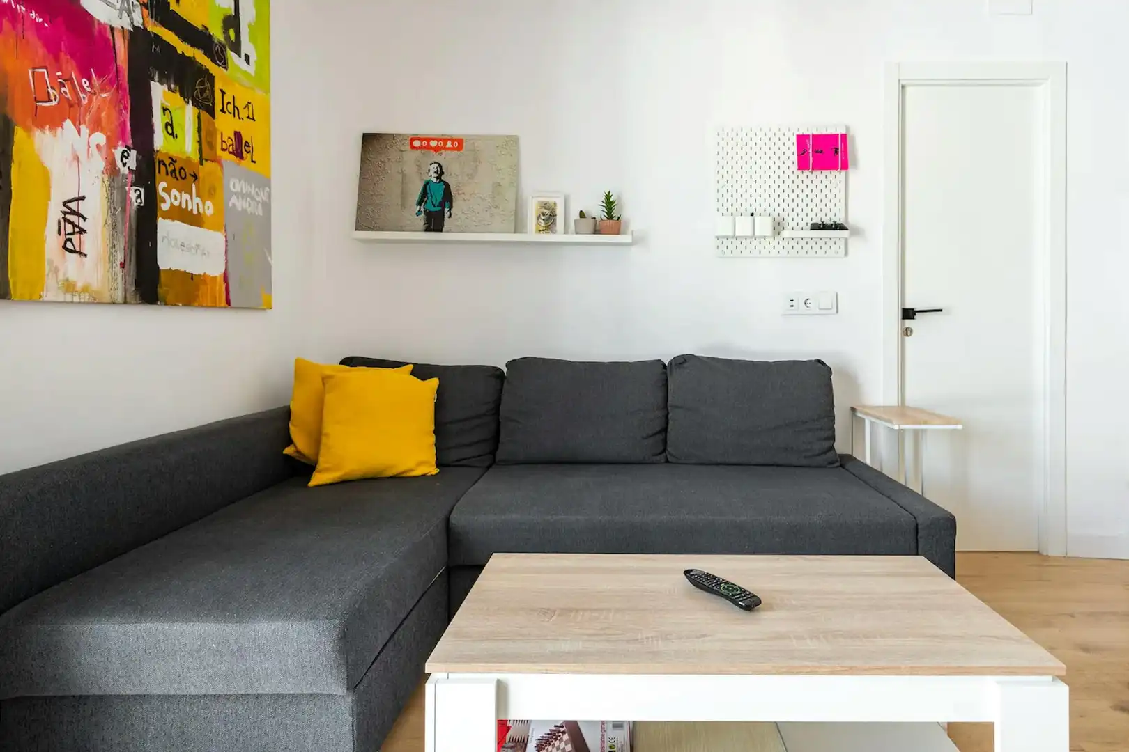 Sala de estar de Piso de alquiler en Sevilla con Aire acondicionado, Calefacción y Amueblado