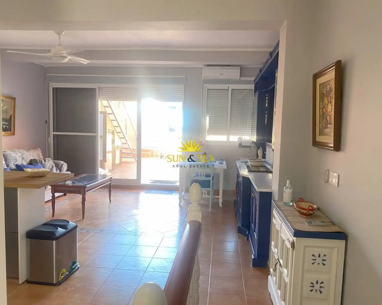 Kitchen of Apartments for rent in Cartagena  with Air Conditioner, Heating and Terrace