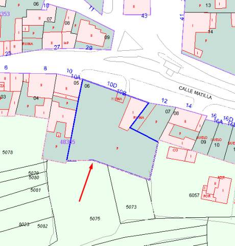 Terreno residencial en Venta en Calle Matilla en La Torre del Valle