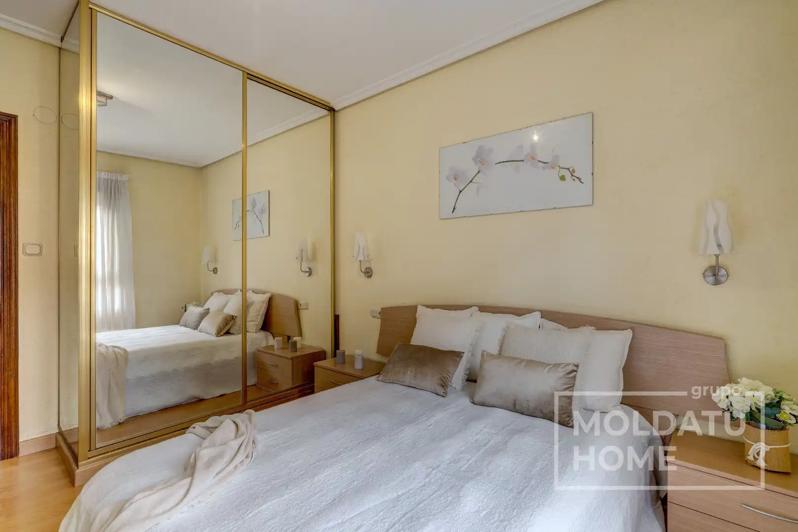 Bedroom of Flat for sale in Andoain  with Heating, Terrace and Furnished