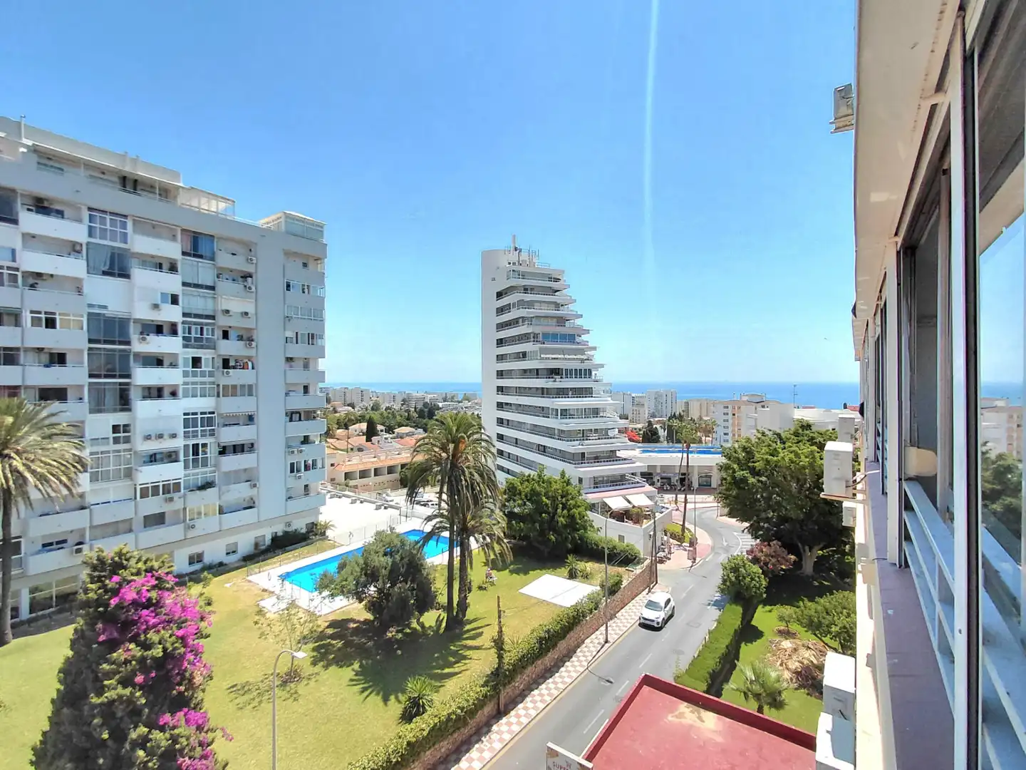 Vista exterior de Apartamento en venta en Benalmádena con Aire acondicionado, Terraza y Piscina comunitaria