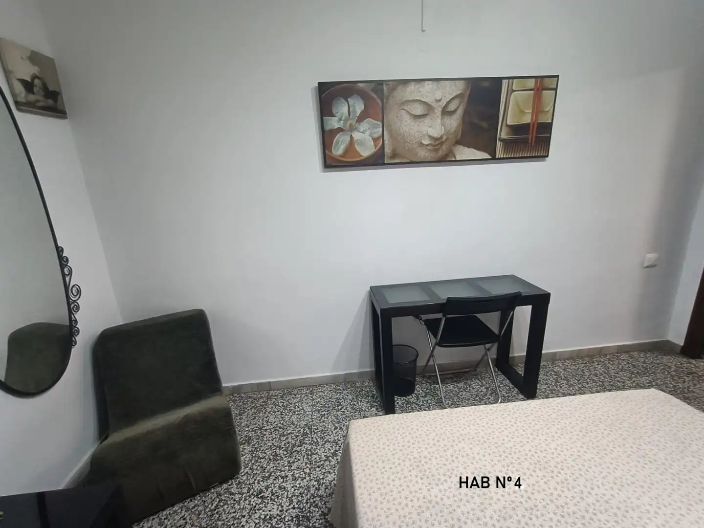 Bedroom of Flat for rent in Valencia  with Furnished, Oven and Washing machine