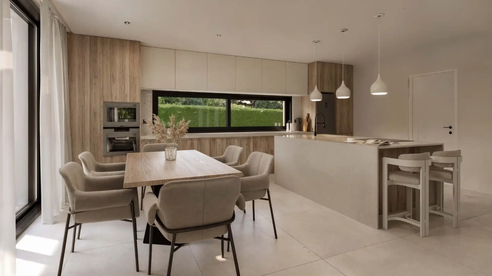 Cocina de Casa o chalet en venta en Ciudalcampo con Jardín privado y Terraza