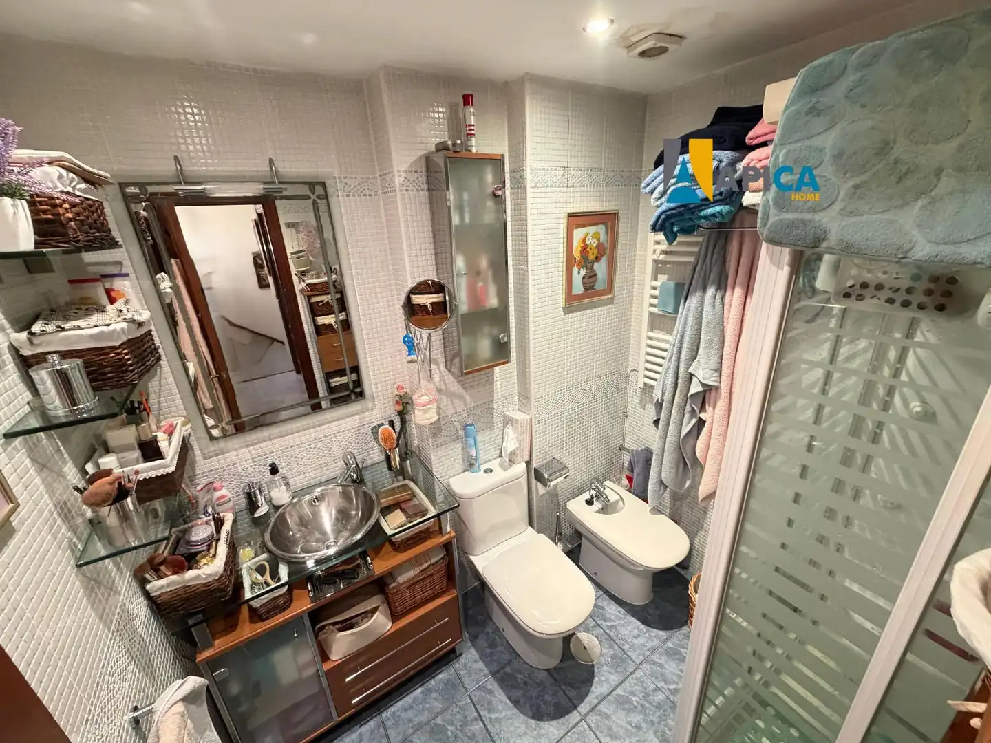 Badezimmer von Einfamilien-Reihenhaus zum Verkauf in Algeciras mit Terrasse