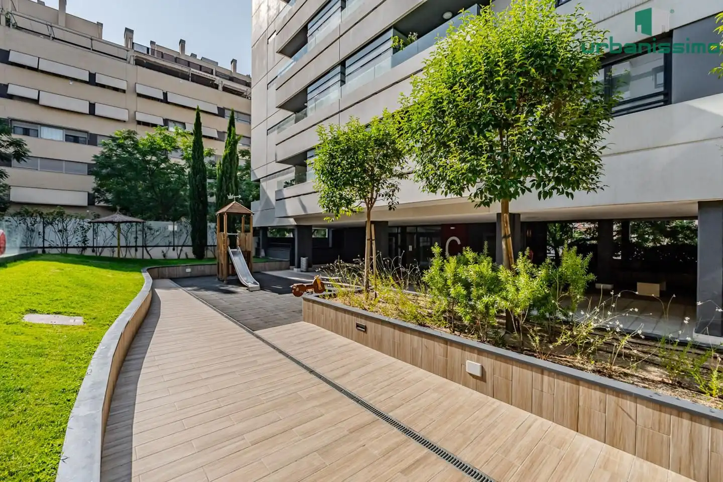 Terrace of Flat for sale in Madrid  with Air Conditioner, Terrace and Storage room