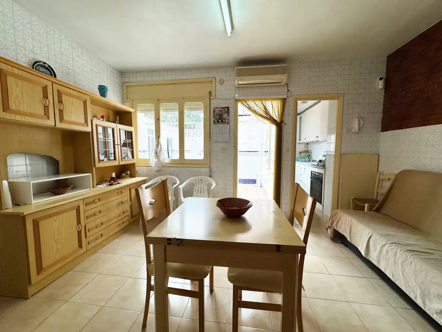 Cocina de Casa adosada en venta en San Pedro del Pinatar con Aire acondicionado, Amueblado y Horno