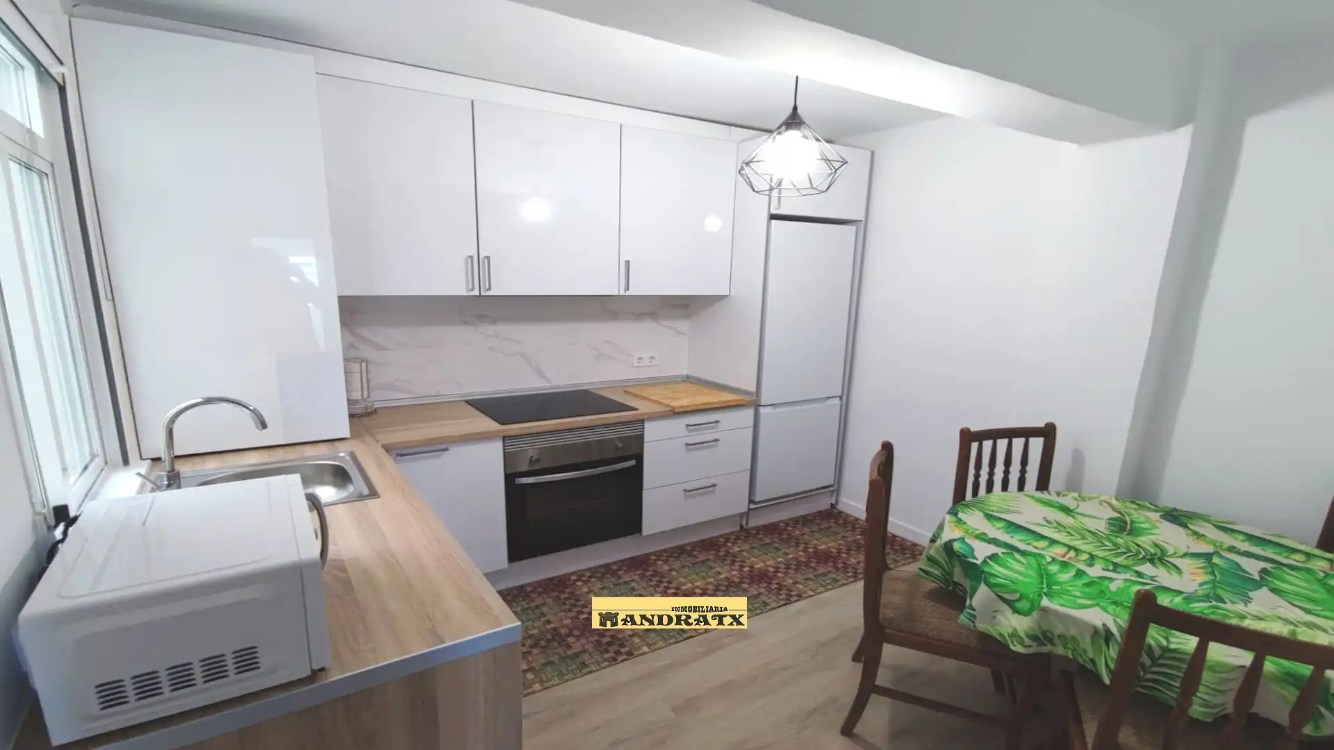 Kitchen of Flat for rent in Ferrol  with Heating and Furnished
