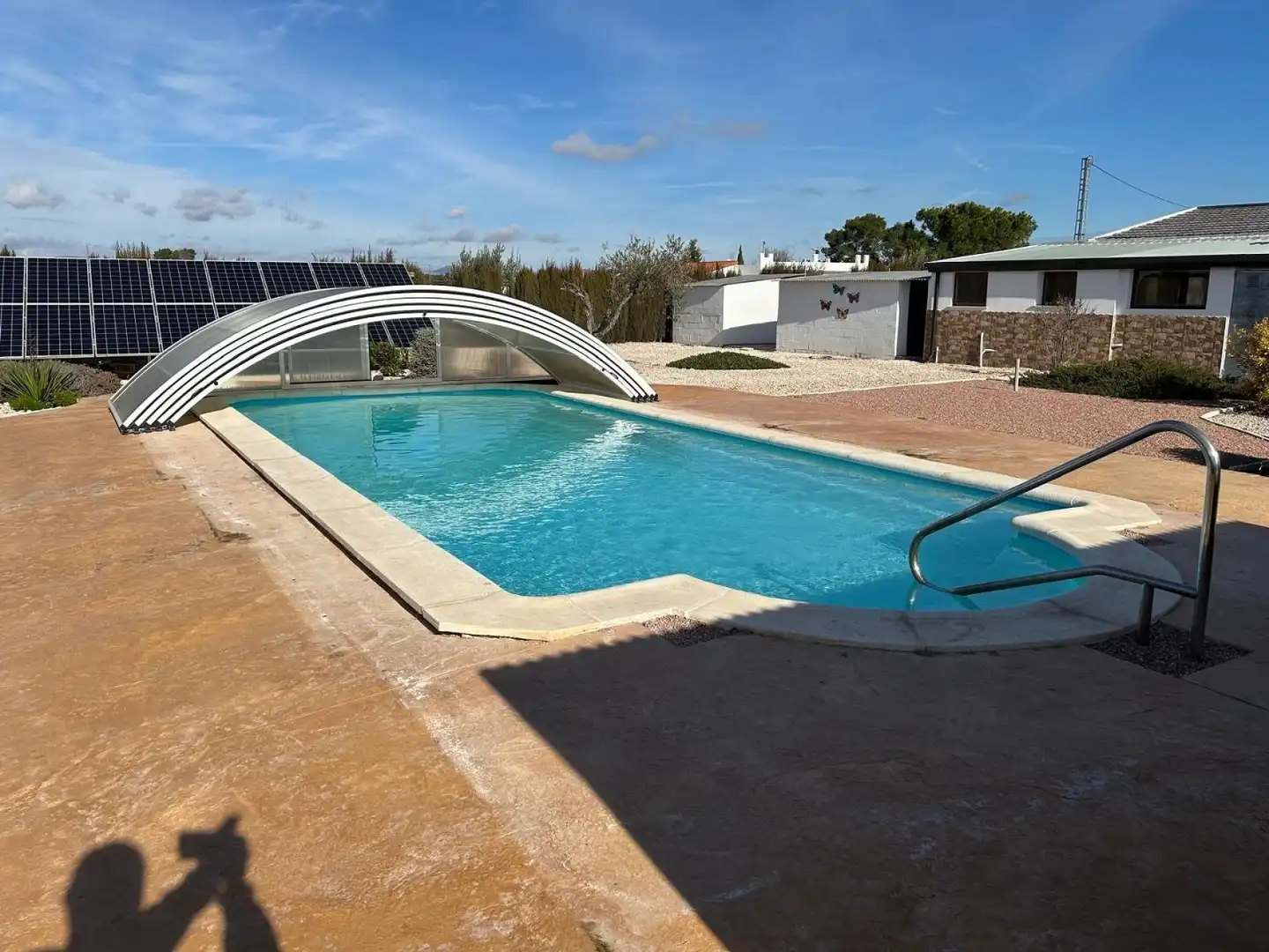 Piscina de Casa o chalet en venta en Villena con Jardín privado, Terraza y Piscina