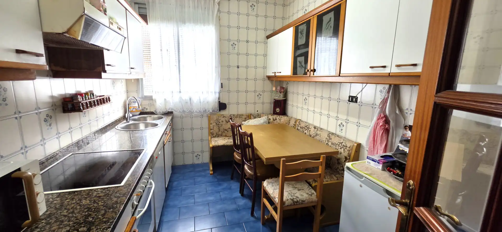 Kitchen of Flat for sale in Bilbao   with Storage room, Furnished and Oven