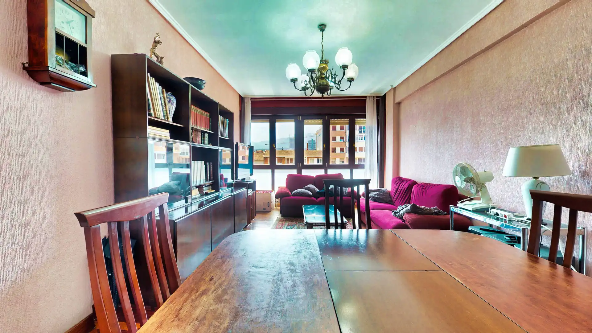 Sala de estar de Piso en venta en Bilbao  con Balcón