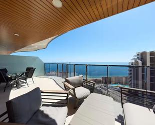 Terrace of Apartment to rent in Benidorm  with Air Conditioner, Heating and Parquet flooring