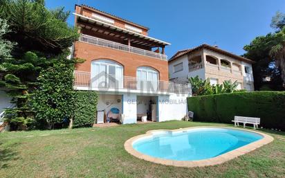 Garden of House or chalet for sale in Cabrils  with Terrace and Swimming Pool