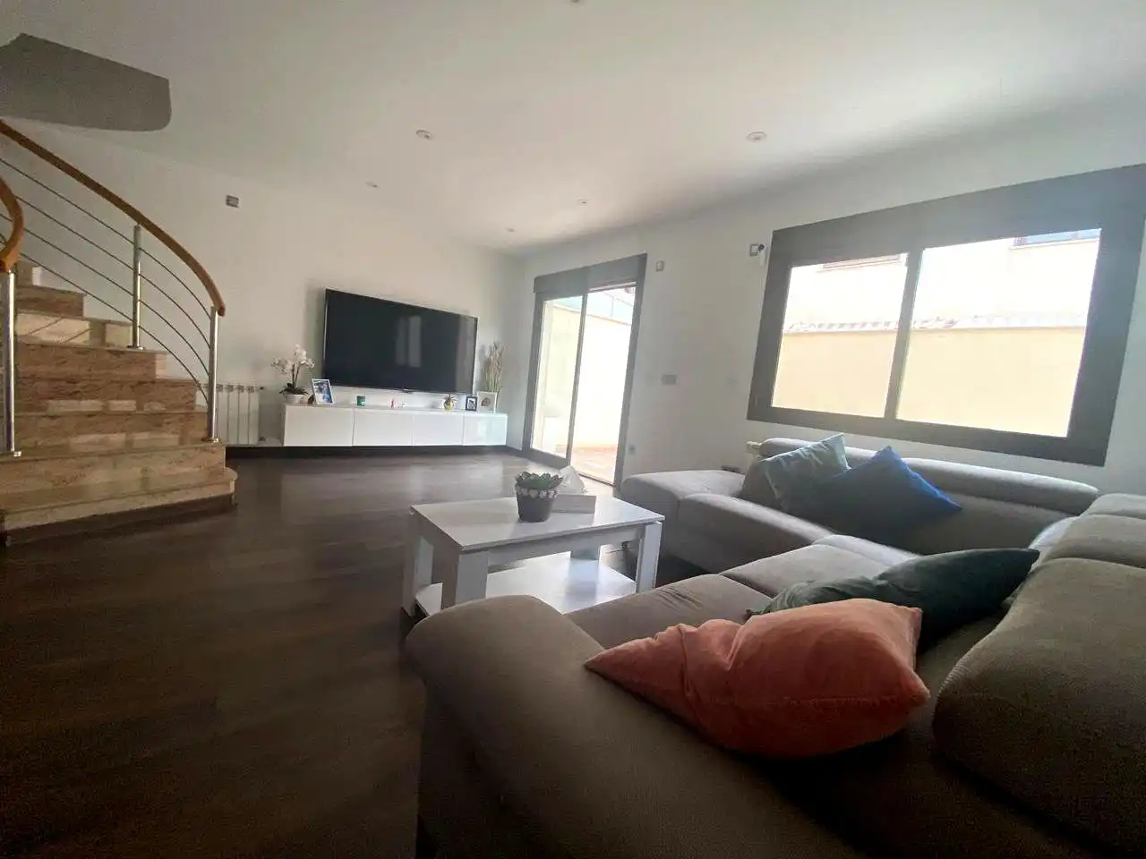 Sala d'estar de Casa o xalet en venda en San Javier amb Aire condicionat, Calefacció i Jardí privat