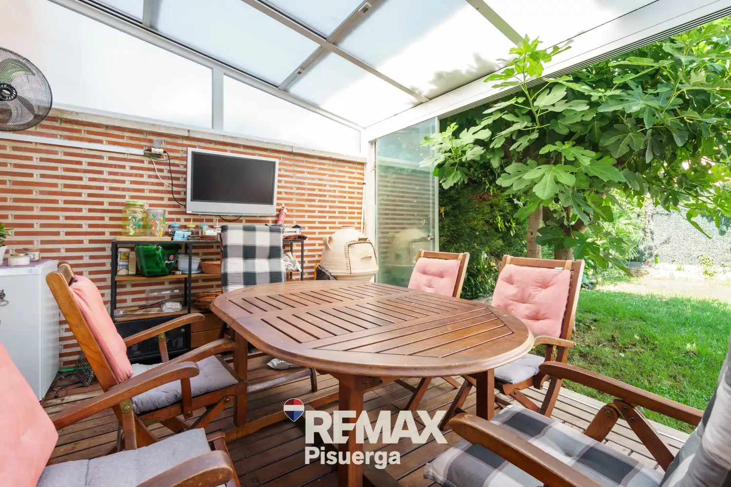 Terraza de Casa o chalet en venta en Arroyo de la Encomienda con Aire acondicionado, Calefacción y Jardín privado