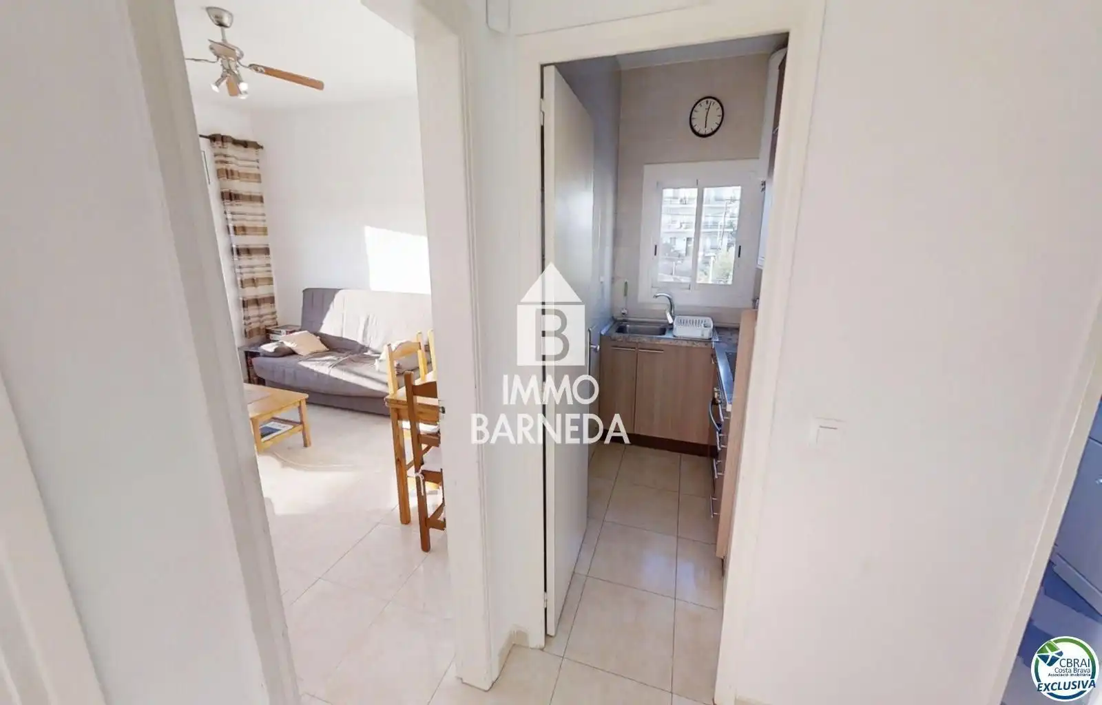 Exterior view of Flat for sale in Roses  with Heating, Terrace and Swimming Pool