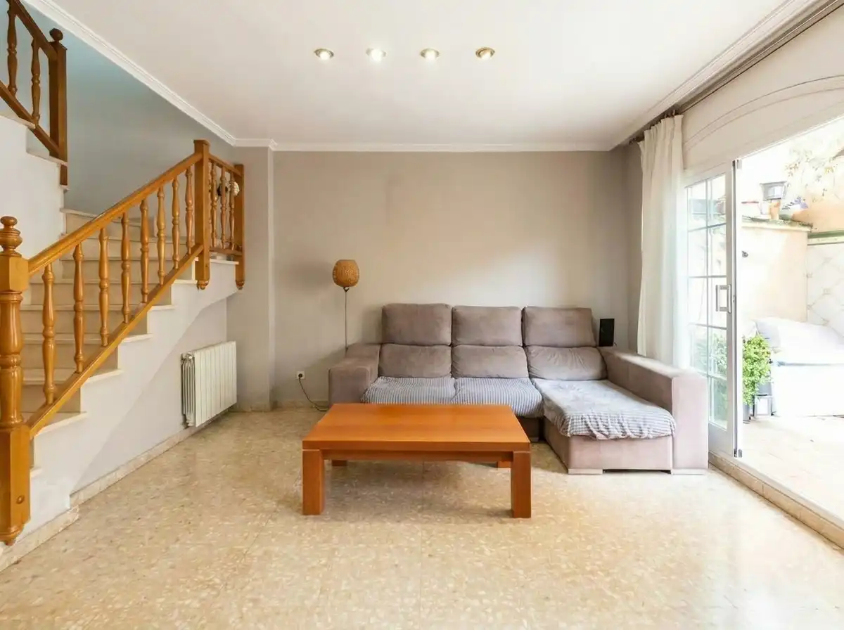 Wohnzimmer von Haus oder Chalet zum Verkauf in Canet de Mar mit Klimaanlage, Heizung und Terrasse