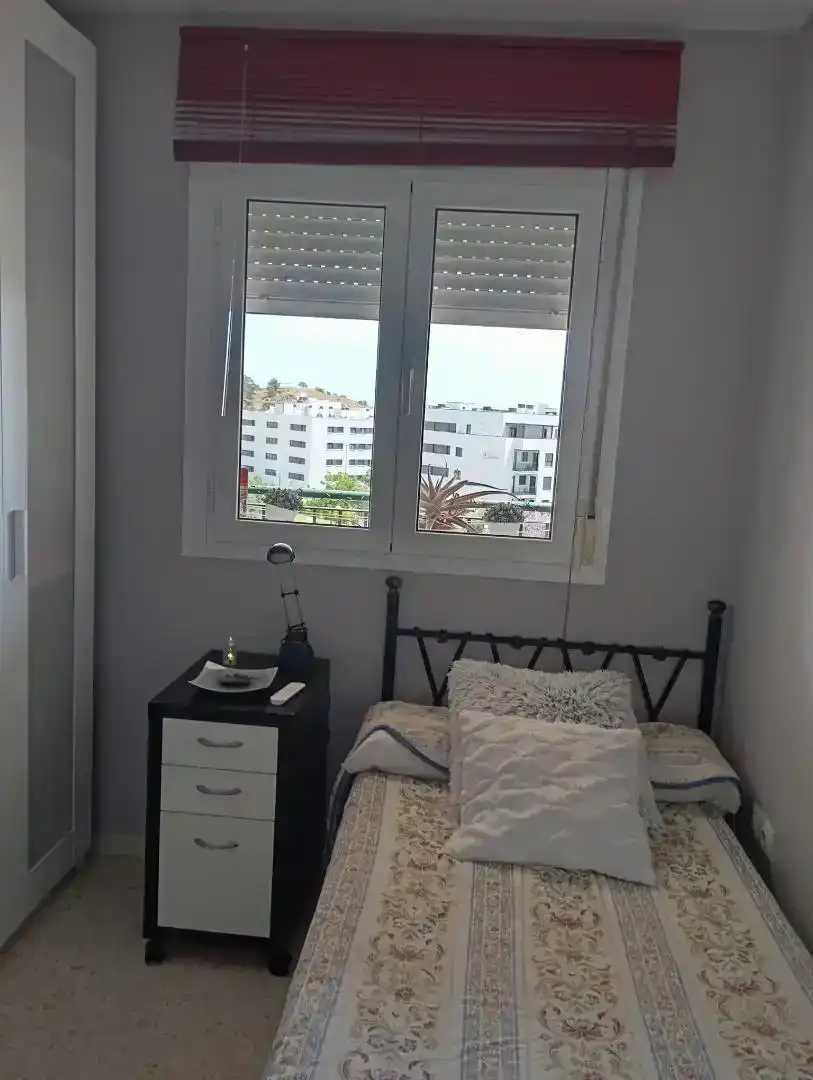 Schlafzimmer von Wohnung zur Miete in Málaga Capital mit Klimaanlage