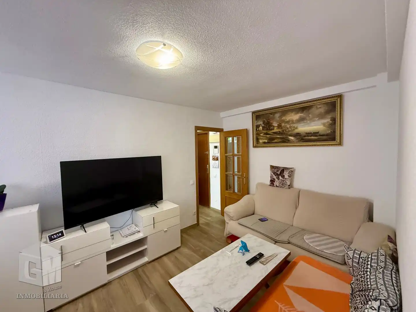 Sala d'estar de Pis en venda en Móstoles amb Aire condicionat, Calefacció i Terrassa