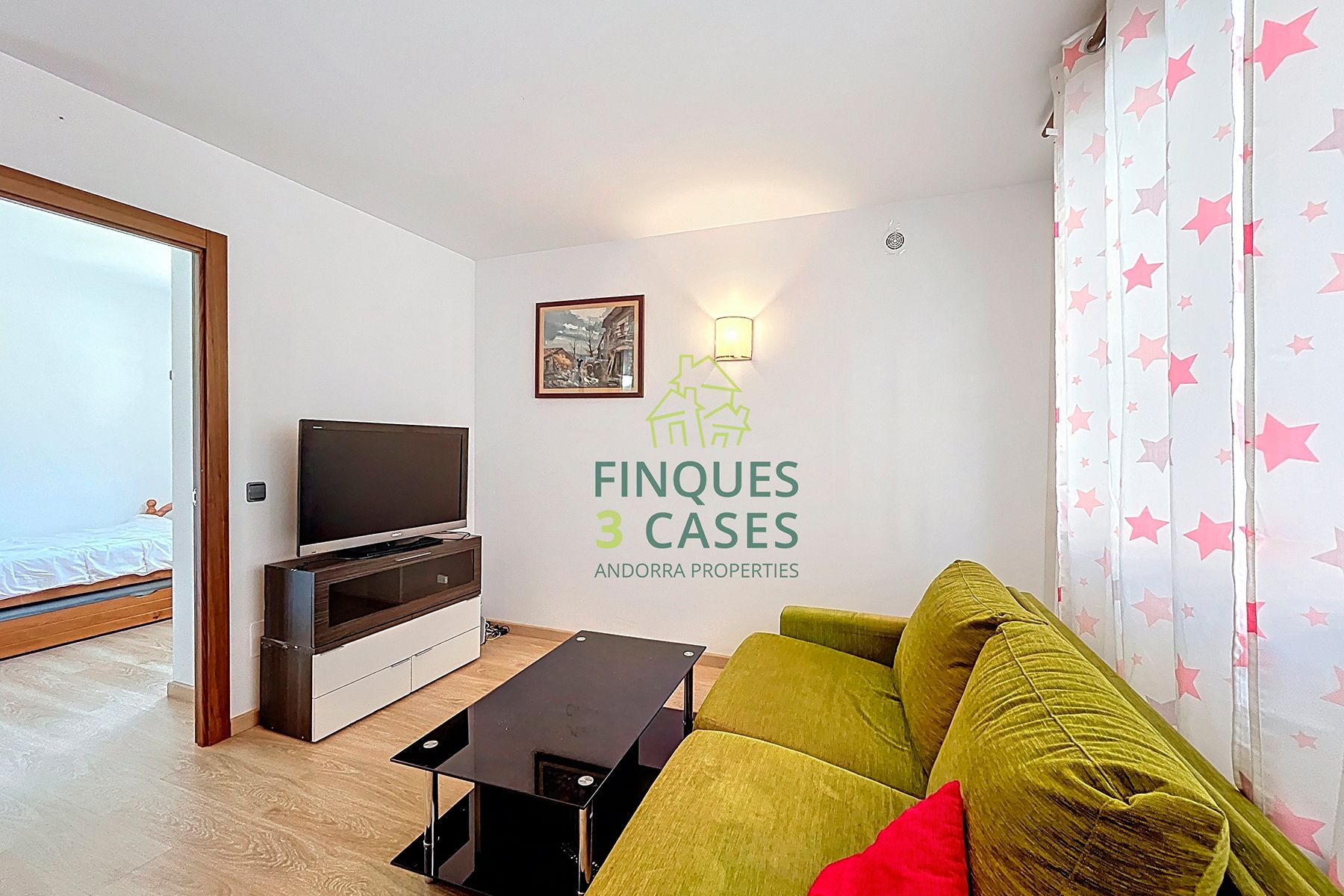 Sala de estar de Apartamento en venta en Encamp con Parquet y Trastero