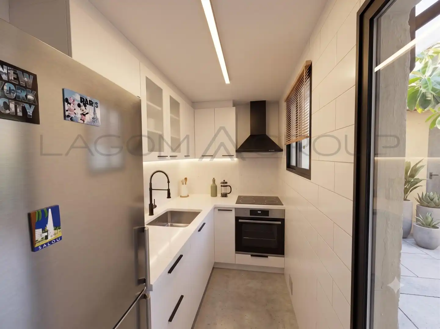 Cocina de Piso en venta en Viladecans con Terraza
