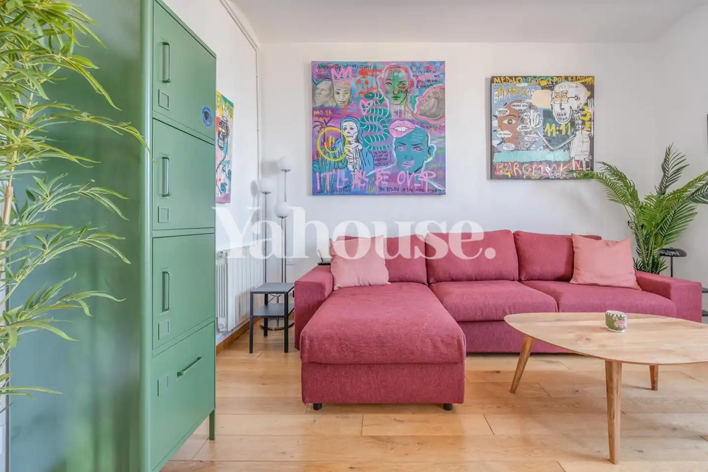 Sala d'estar de Àtic en venda en Barcelona amb Aire condicionat, Calefacció i Parquet