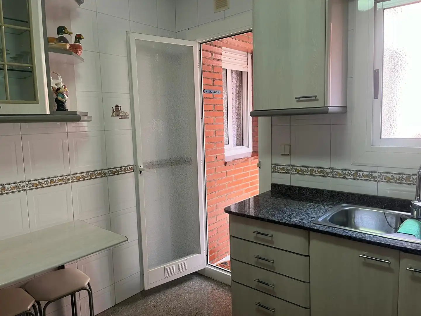 Kitchen of Flat for rent in Barcelona  with Air Conditioner, Heating and Furnished