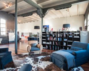 Living room of Loft to rent in  Barcelona Capital  with Air Conditioner, Heating and Terrace