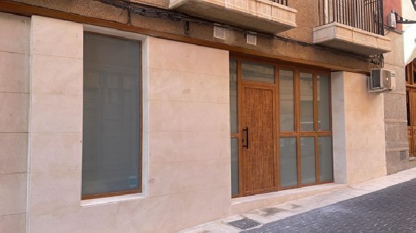 Vista exterior de Planta baixa de lloguer en Aspe amb Aire condicionat, Forn i Rentadora