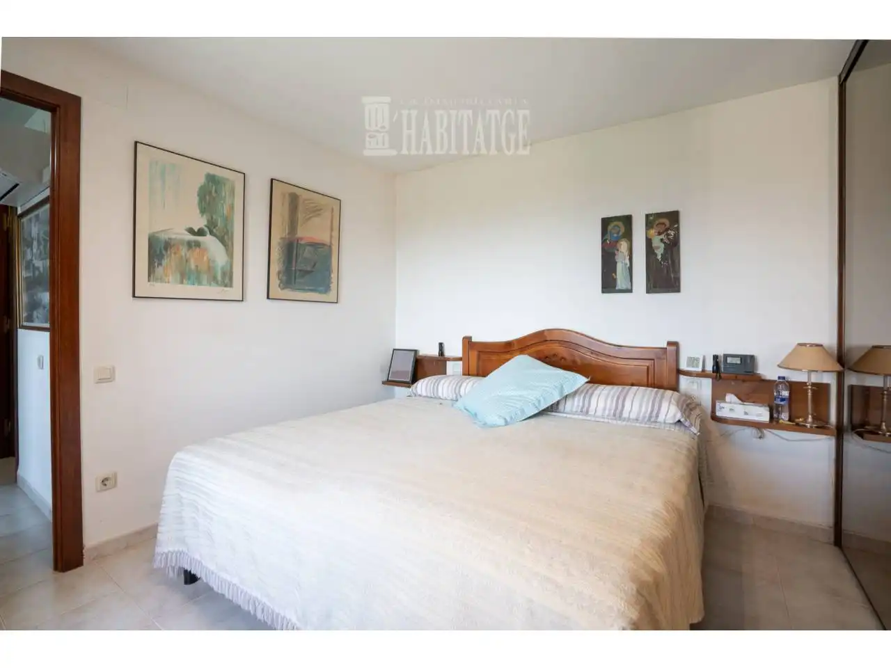 Bedroom of Houses for sale in Sant Hilari Sacalm  with Air Conditioner, Heating and Private garden
