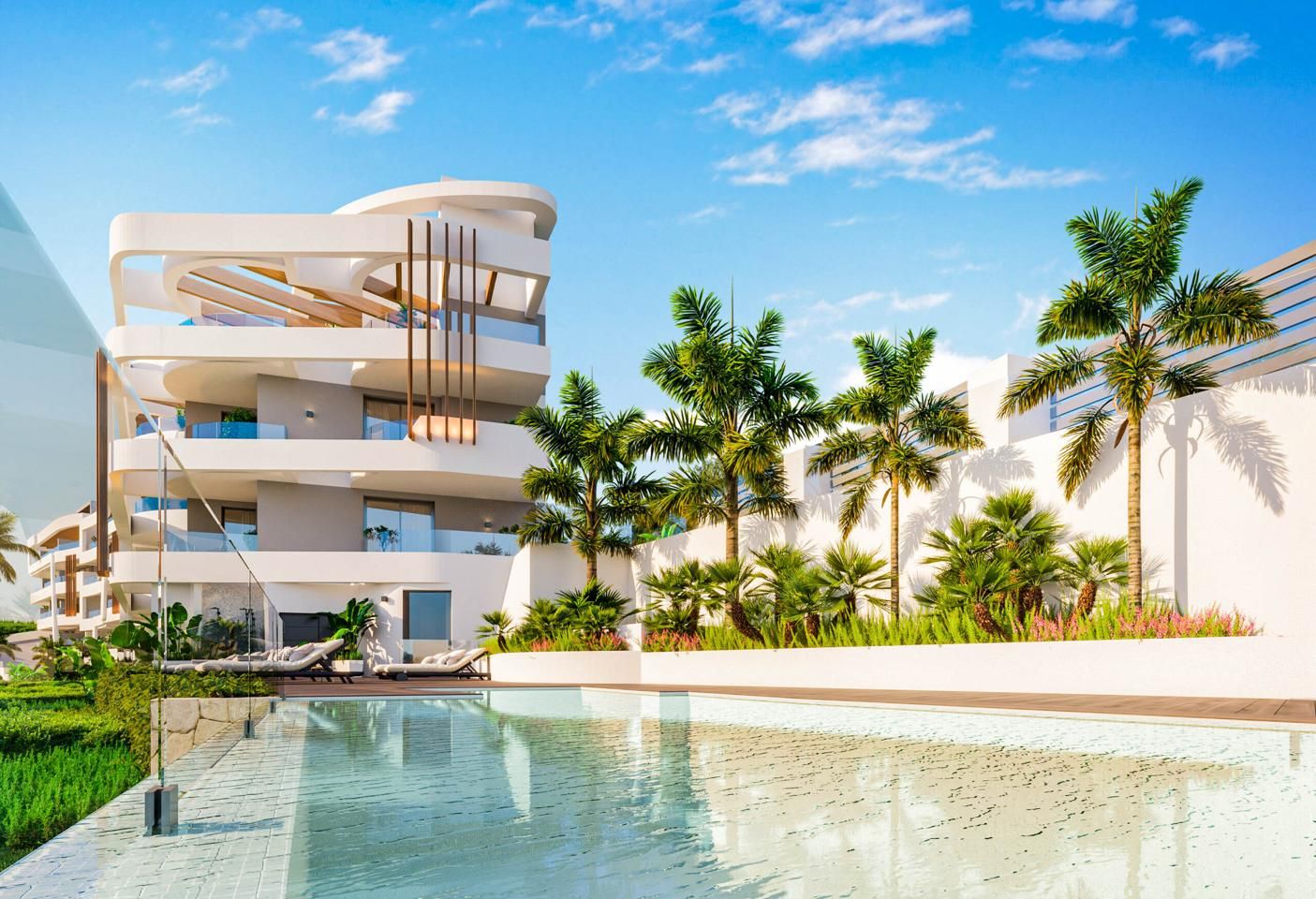 Piscina de Dúplex en venda en Marbella amb Aire condicionat, Calefacció i Jardí privat