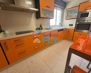 Kitchen of Flat for sale in Ourense Capital   with Heating, Storage room and Furnished