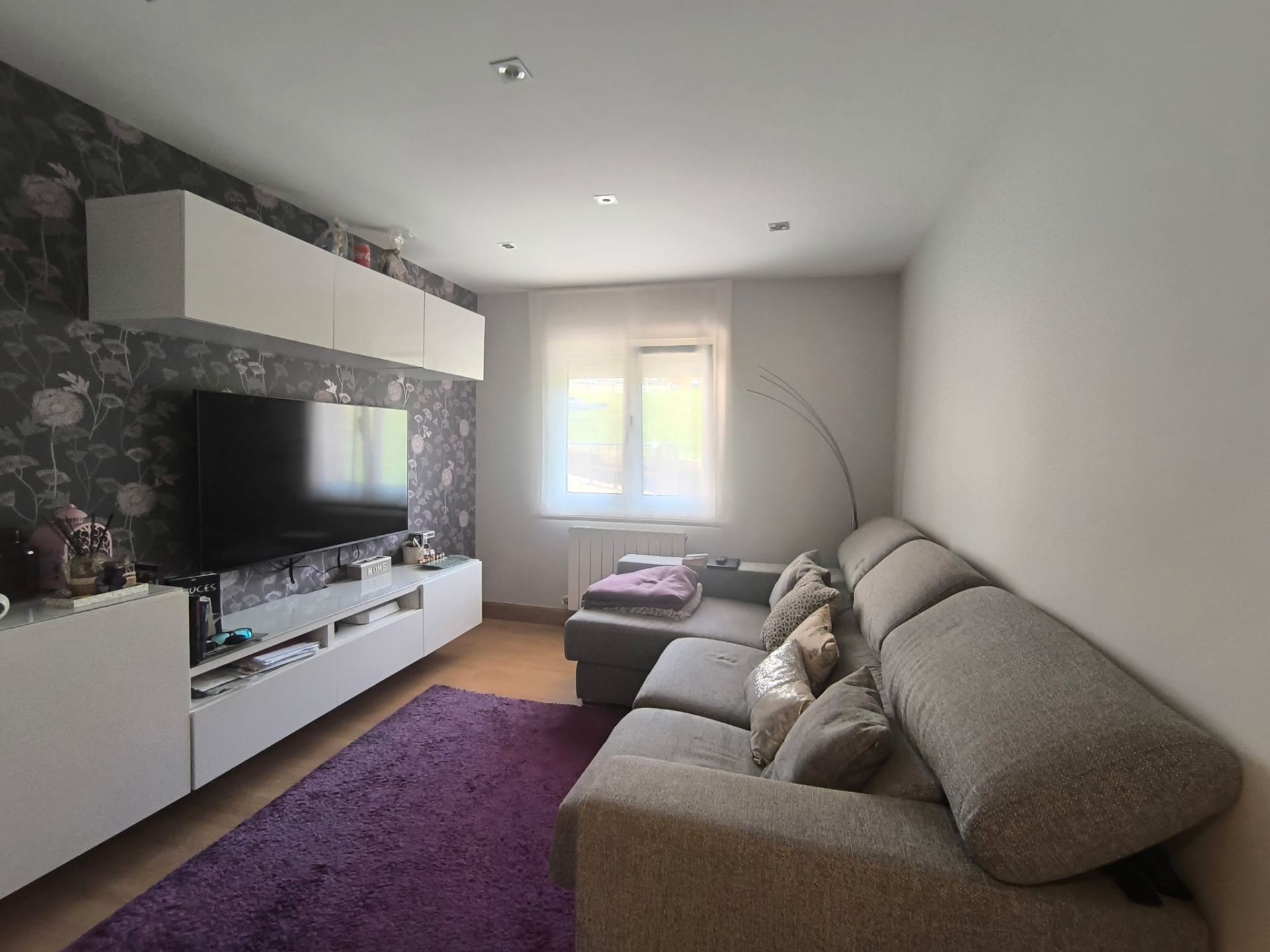 Sala de estar de Piso en venta en Muskiz con Calefacción