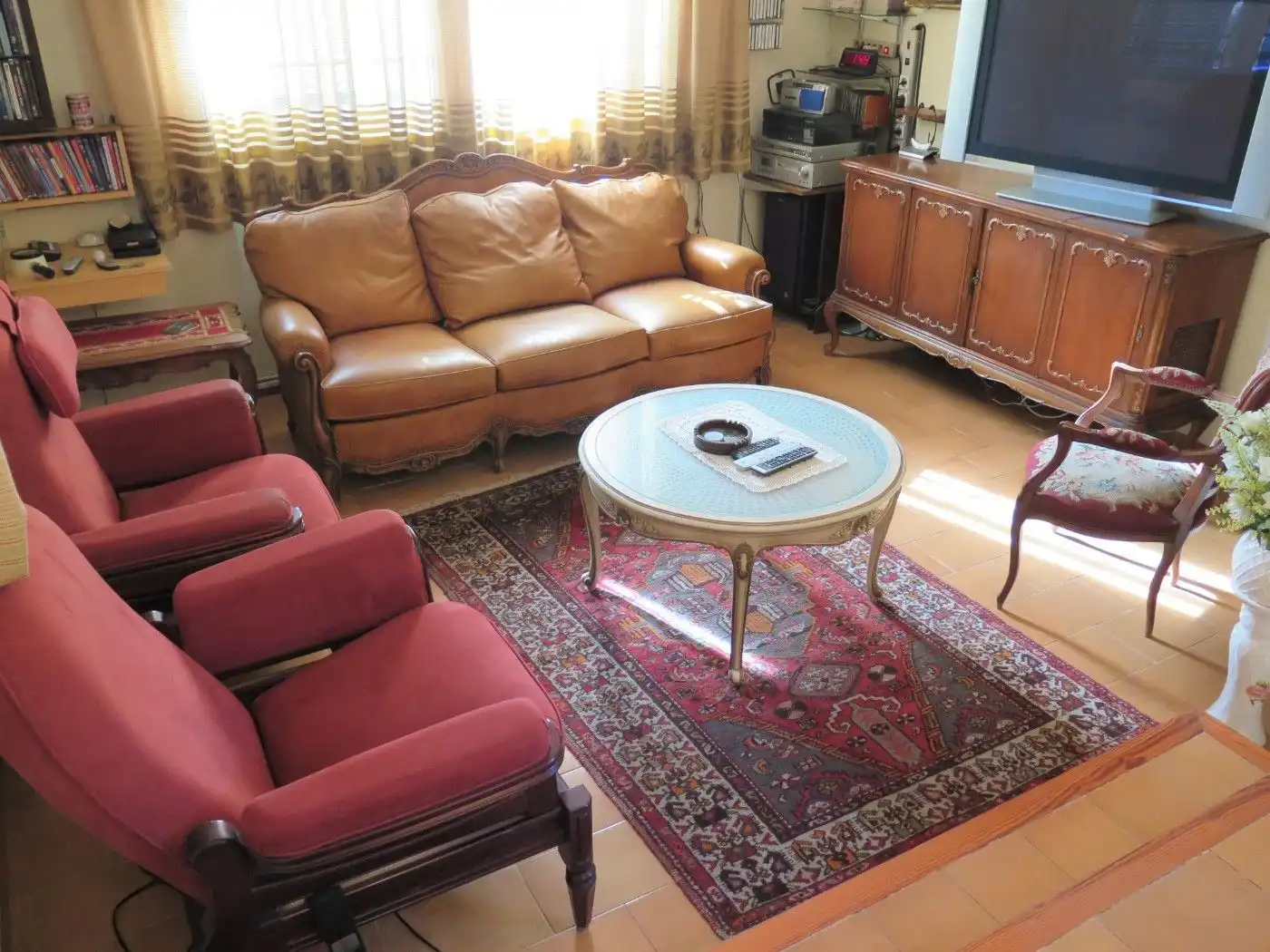 Living room of Houses for sale in L'Escala  with Air Conditioner, Heating and Private garden