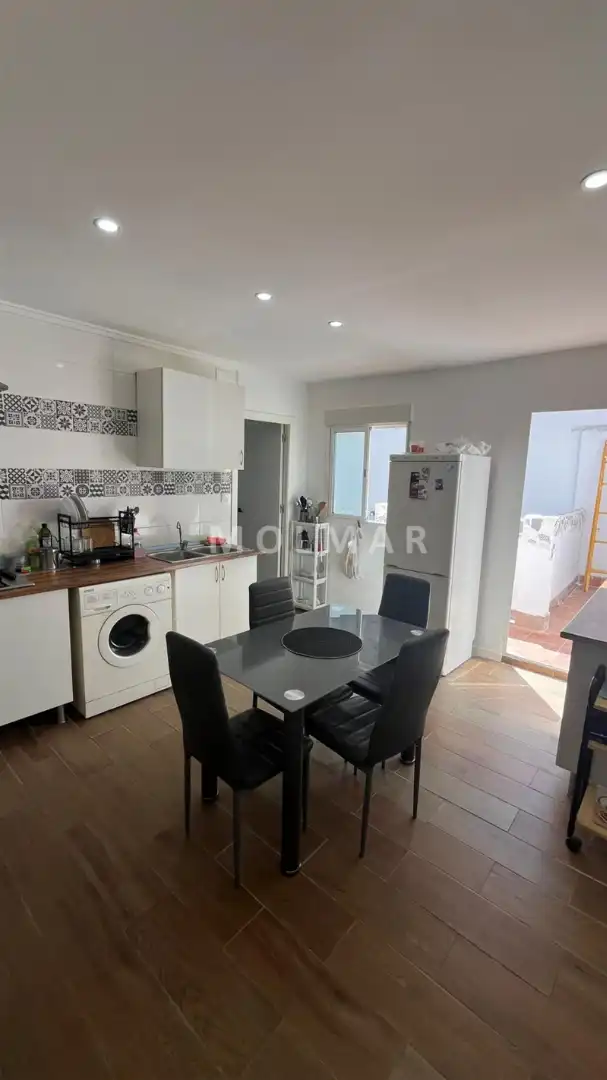 Cocina de Piso en venta en Tavernes de la Valldigna con Terraza, Amueblado y Horno