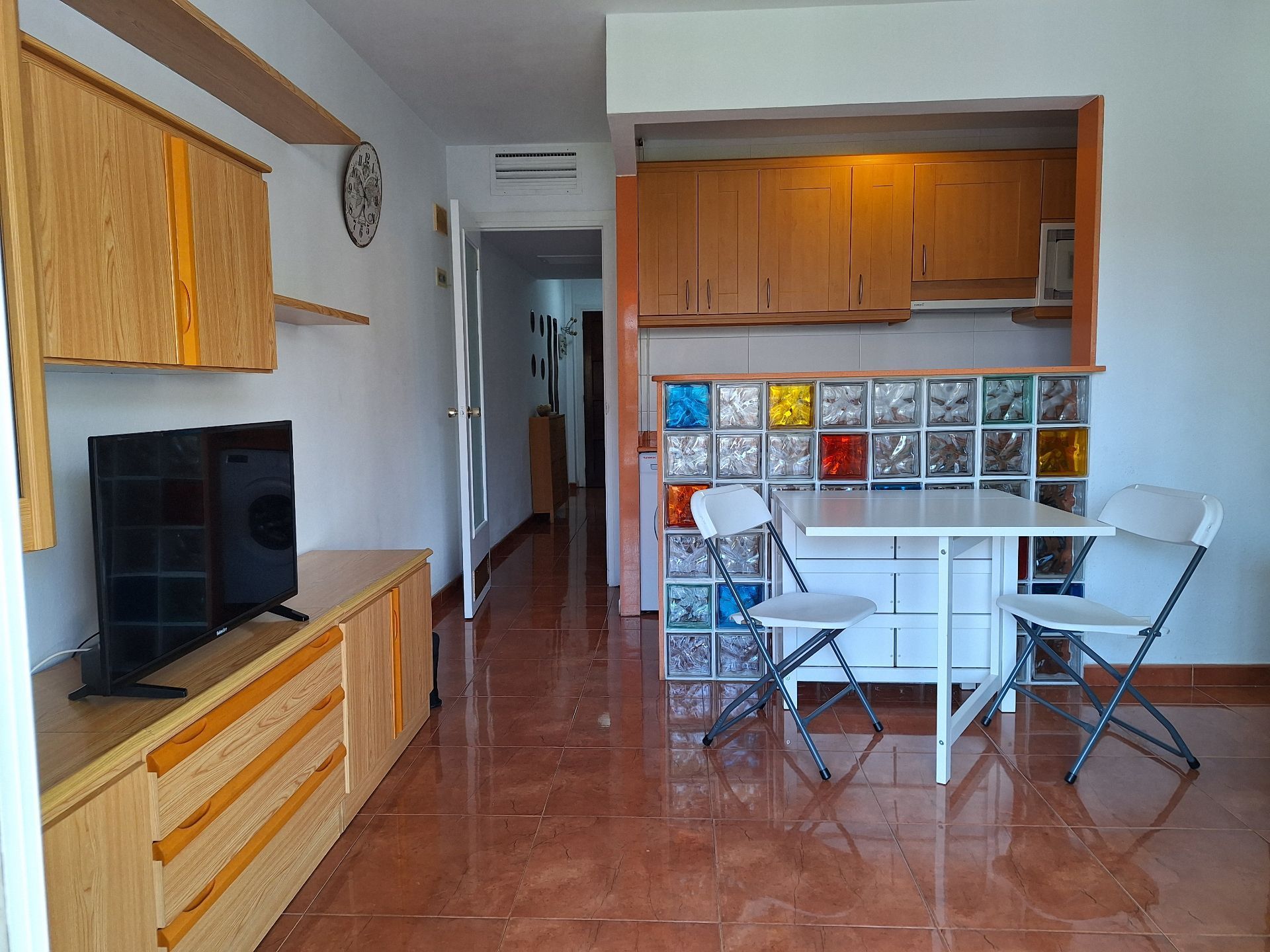 Kitchen of Apartment to rent in Salou  with Air Conditioner, Heating and Terrace
