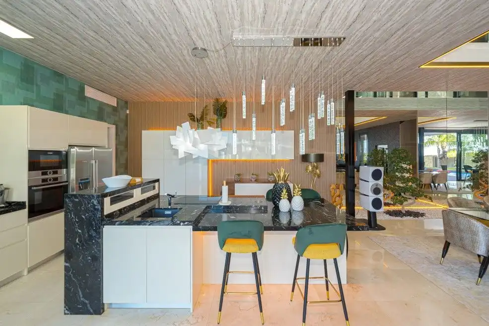 Cocina de Casa o chalet en venta en Altea con Aire acondicionado, Calefacción y Jardín privado