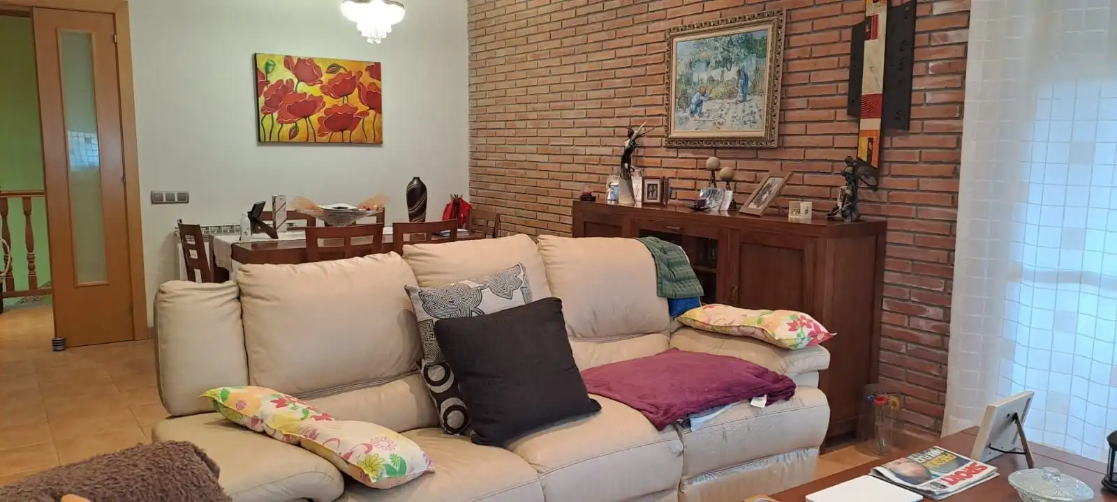 Sala de estar de Casa o chalet en venta en Vallirana con Aire acondicionado, Calefacción y Terraza
