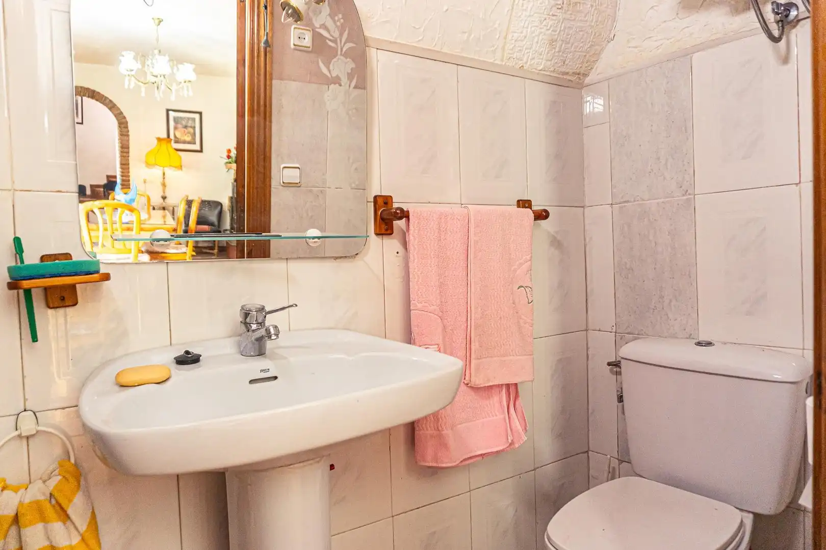 Baño de Casa o chalet en venta en Frailes con Aire acondicionado, Amueblado y Balcón