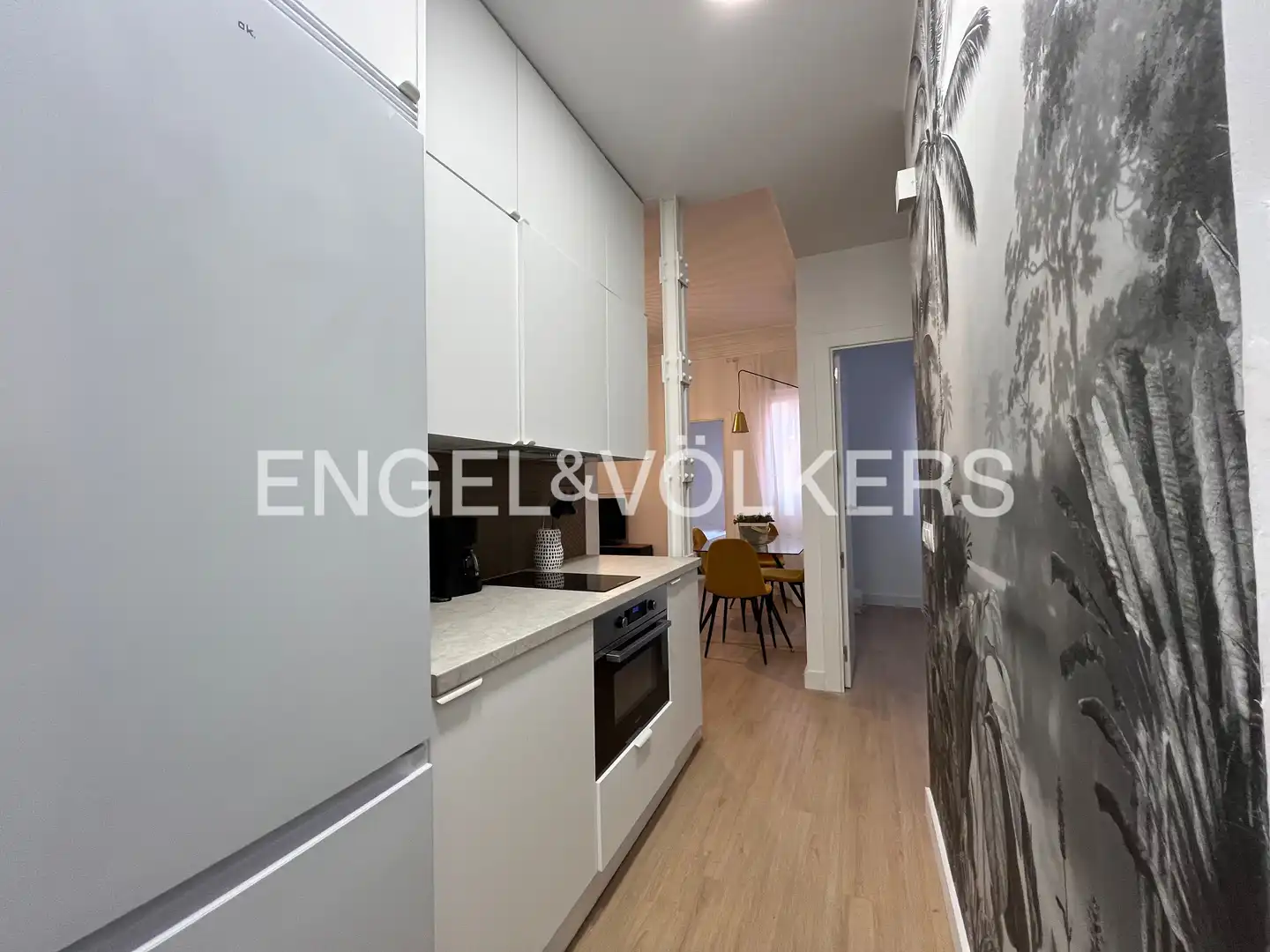 Cocina de Piso de alquiler en Madrid con Aire acondicionado y Calefacción