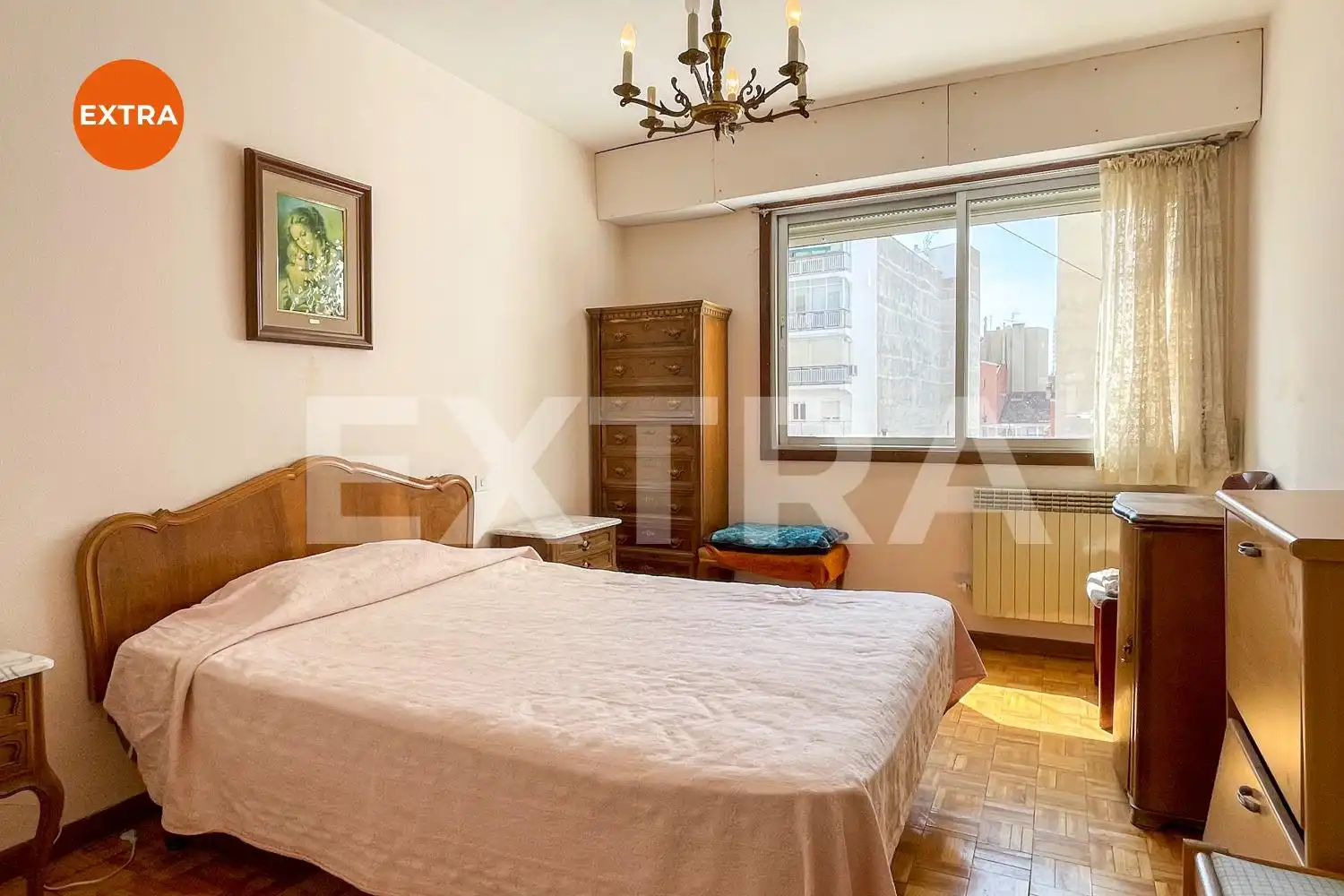 Habitación de Piso en venta en Madrid con Calefacción, Parquet y Terraza