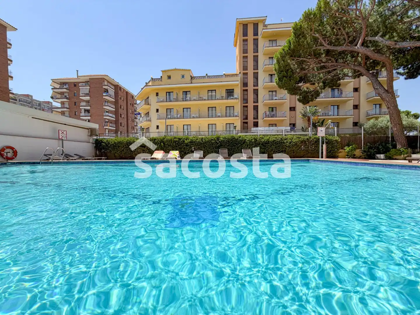 Swimming pool of Flat for sale in Blanes  with Terrace and Community pool