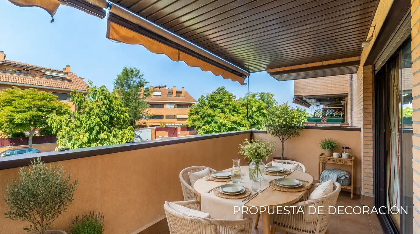 Terrassa de Pis en venda en Las Rozas de Madrid amb Aire condicionat, Calefacció i Parquet